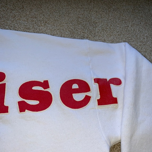 ‼️SOLD‼️ Vintage Budweiser Huge Spell-Out Crewneck - Picture 4 of 7